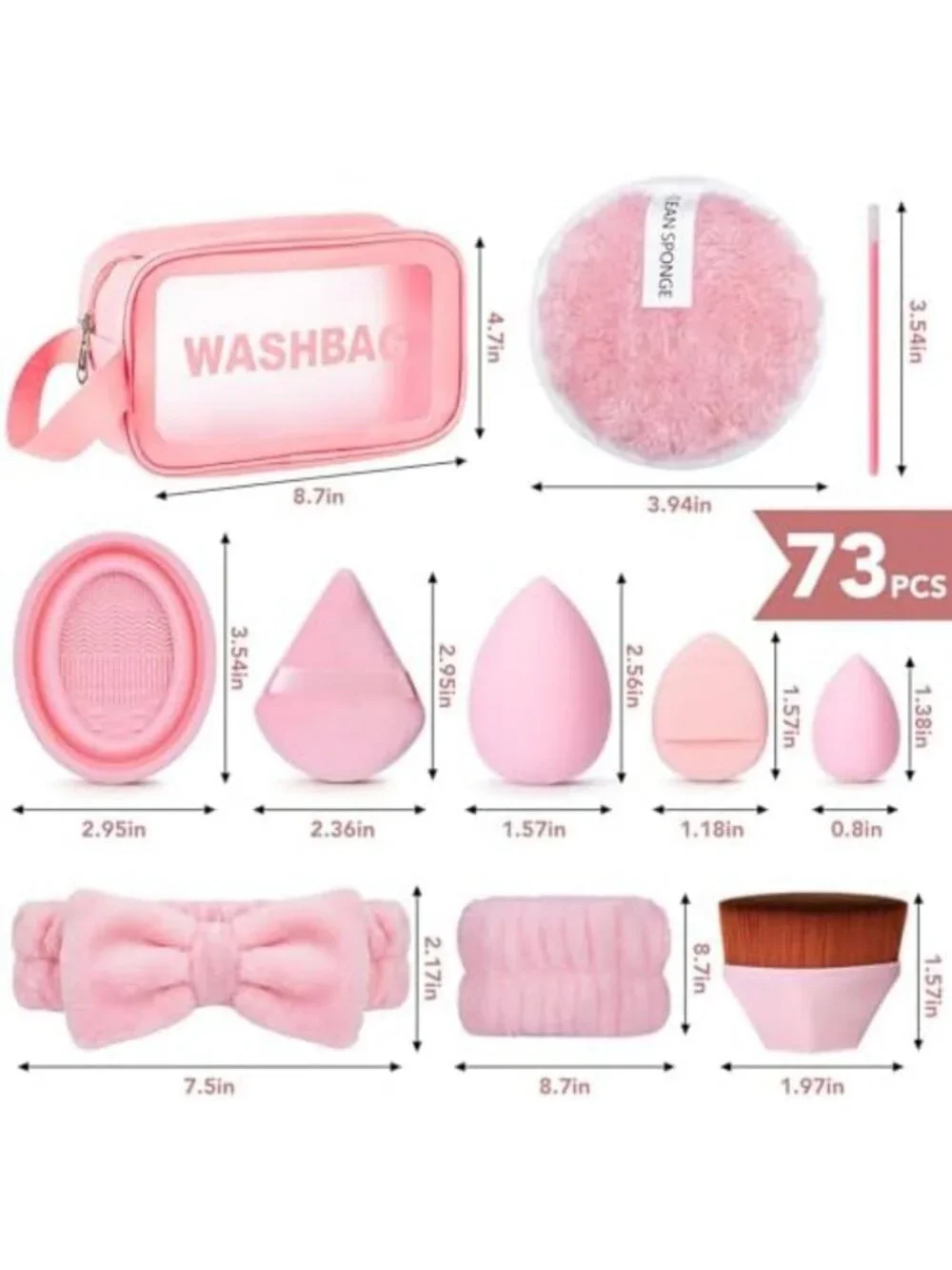112Pcs Pink Makeup Brush Set | Professional Tools for Flawless Application